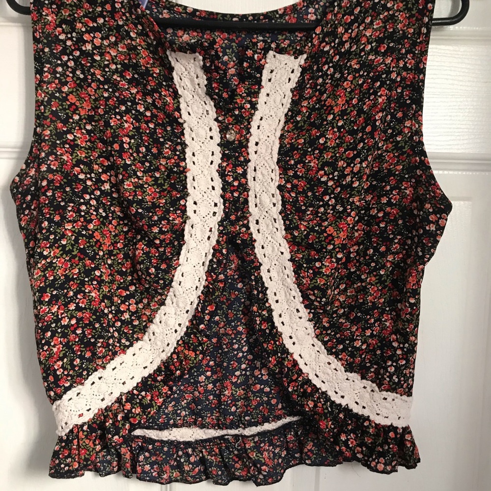 Floral blouse
